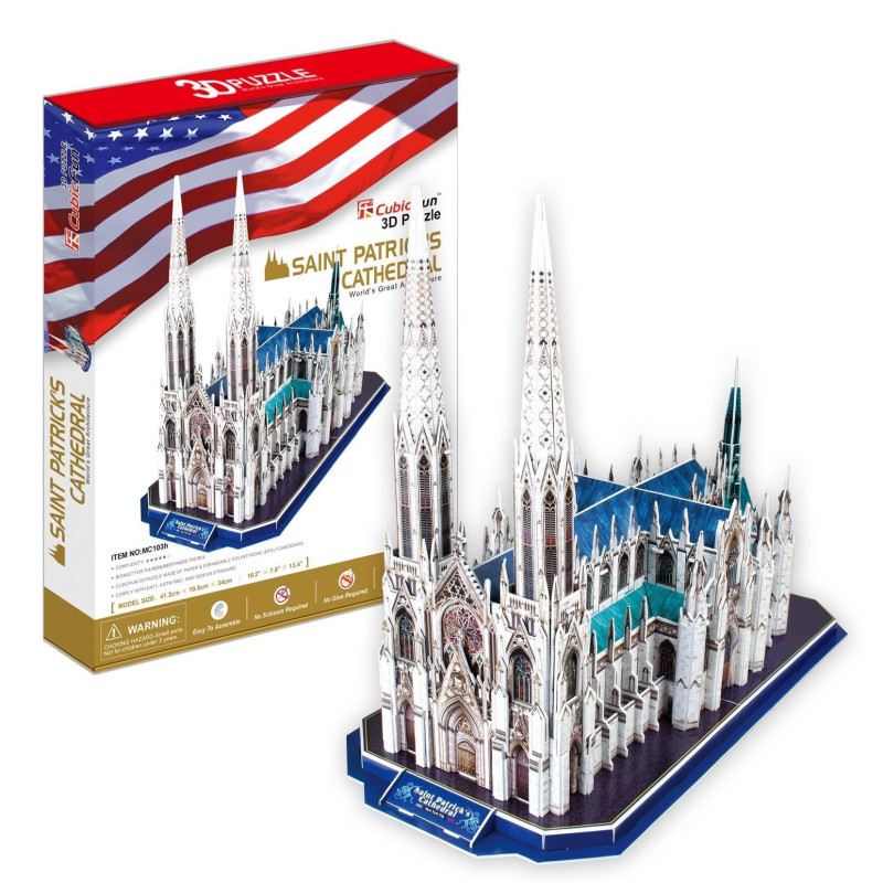 Saint Patrick's Cathedral (Dublin) 3D Пъзел