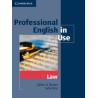 Professional English in Use Law + CD