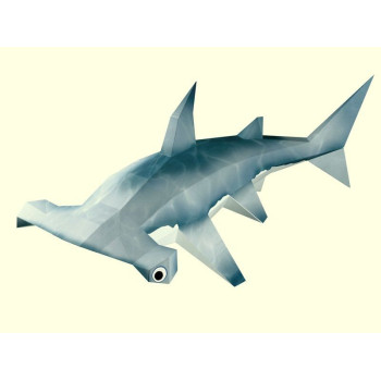 Акула Чук - картонен модел