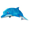 Делфин - картонен модел