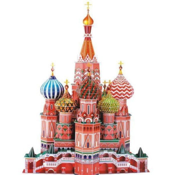 St Basil`s Cathedral - 3D Пъзел