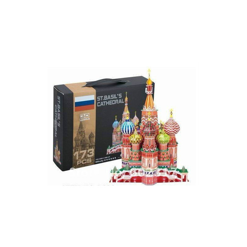 St Basil`s Cathedral - 3D Пъзел