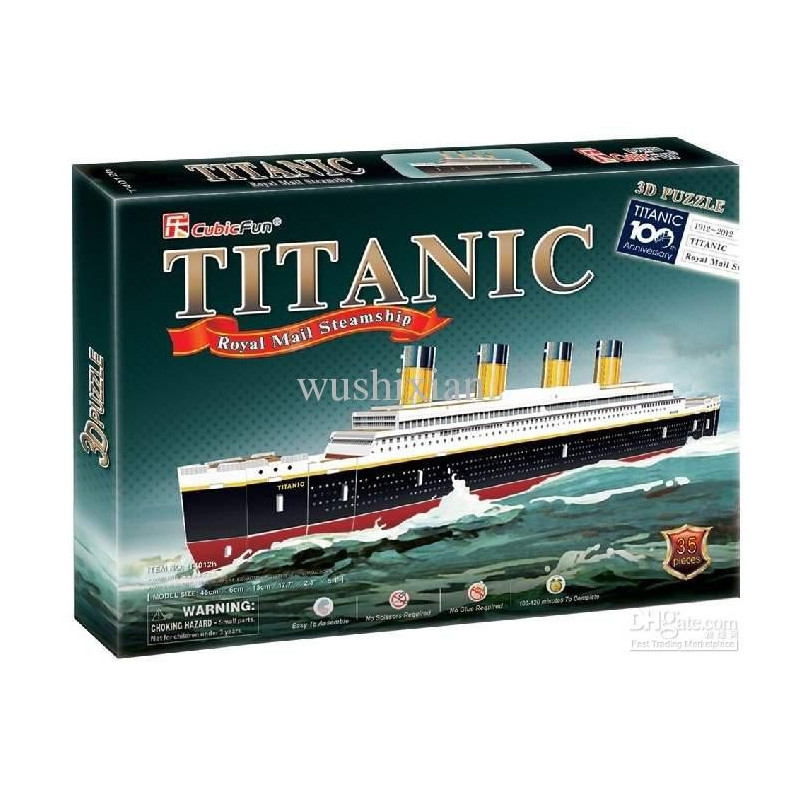 Titanik -  3D Пъзел