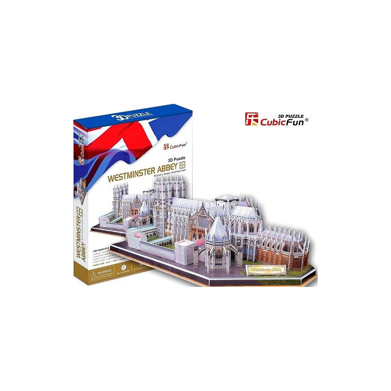 Westminster Abbey - 3D Пъзел