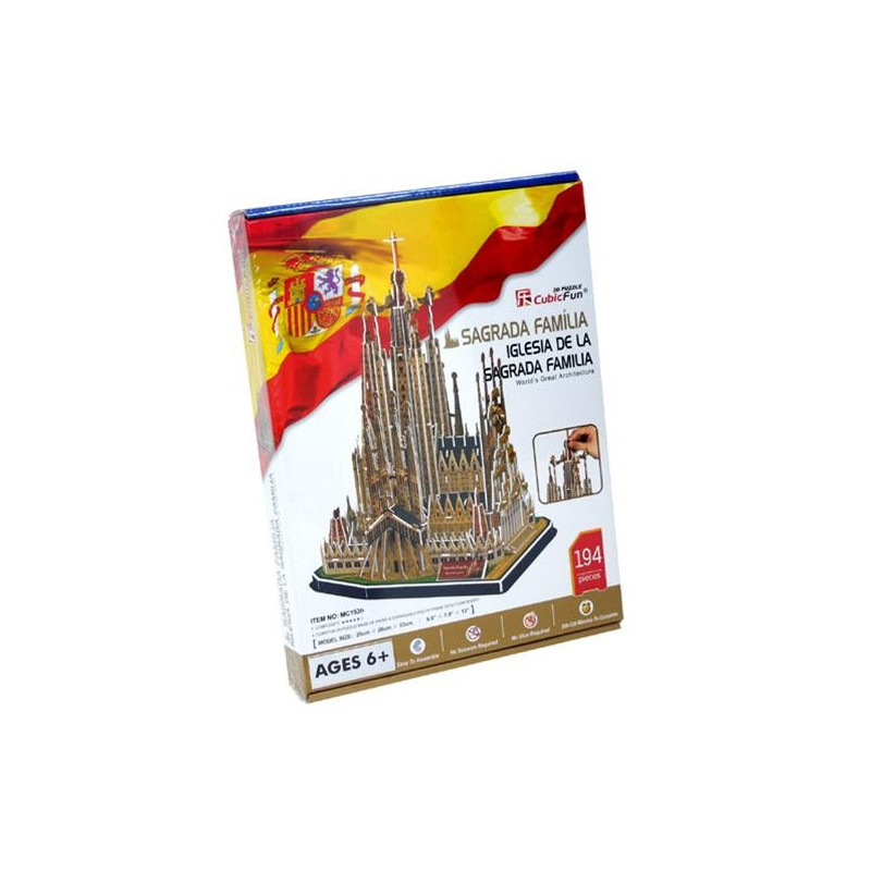 Sagrada Familia - 3D Пъзел