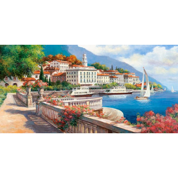 Copy of: "Idyllic Landscape of the Lake Como"