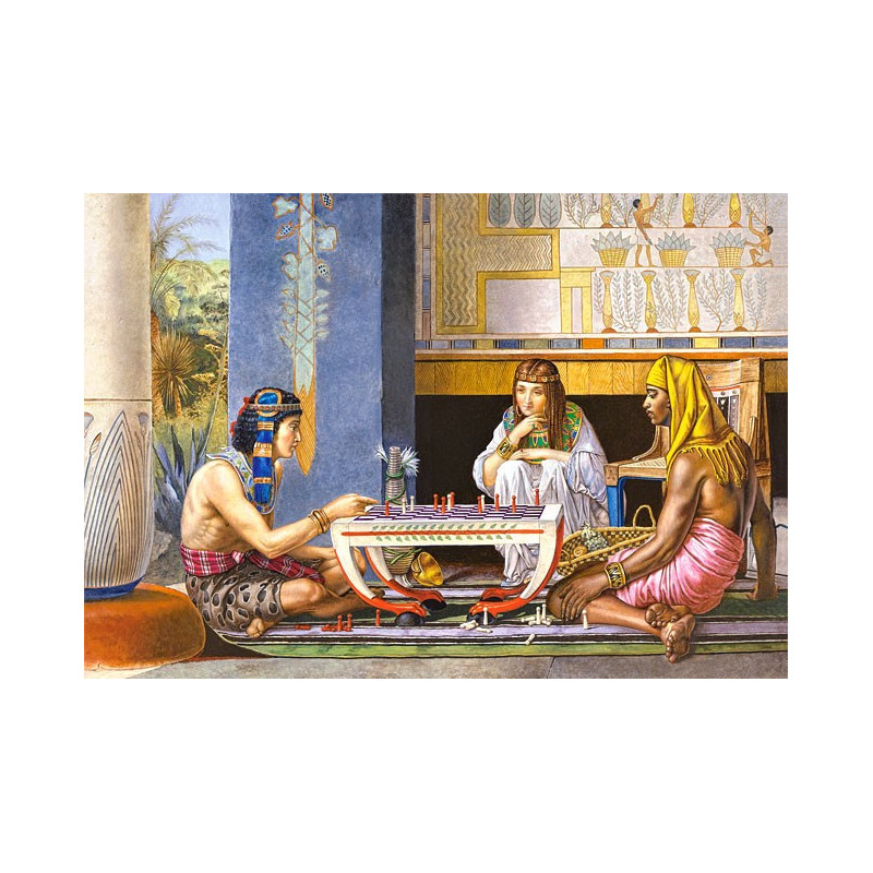 Copy of "Egyptian Chess Players, Sir Lawrence Alma-Tadema"