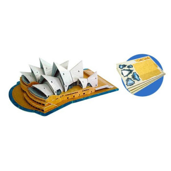 Building Sydney Opera House 3D- Educational Puzzle