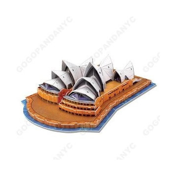 Building Sydney Opera House 3D- Educational Puzzle