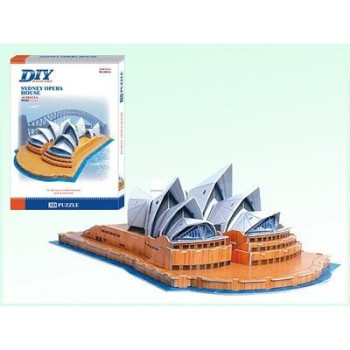 Building Sydney Opera House 3D- Educational Puzzle