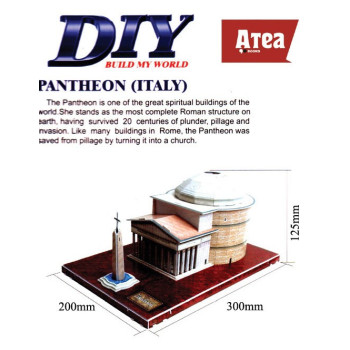 Пантенонът 3D Puzzle Model 