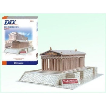 THE Parthenon Model  3D - Educational Puzzle