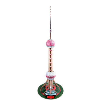 Oriental Pearl Tower - 3D Пъзел