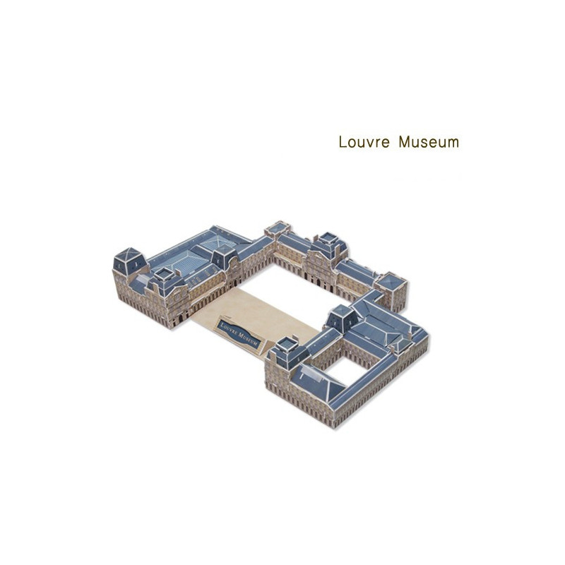 Louvre Museum - 3D Пъзел