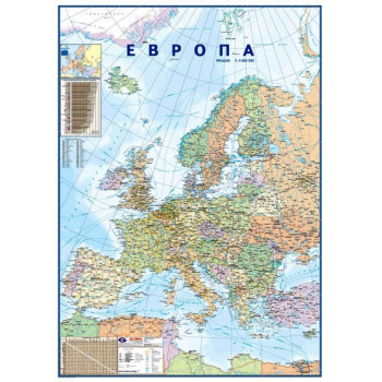 Европа – политическа карта