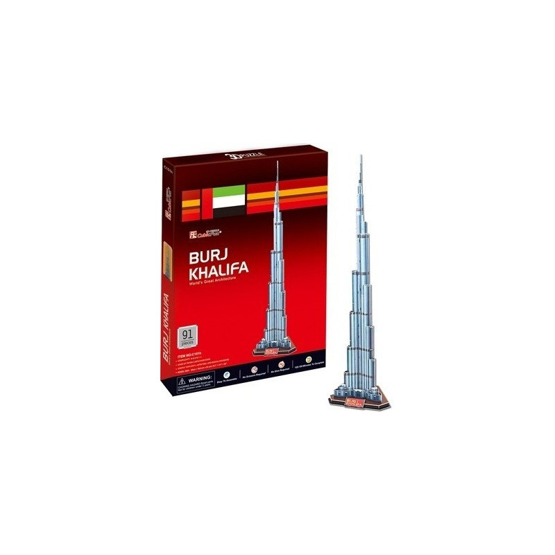Burj Khalifa - 3D Пъзел