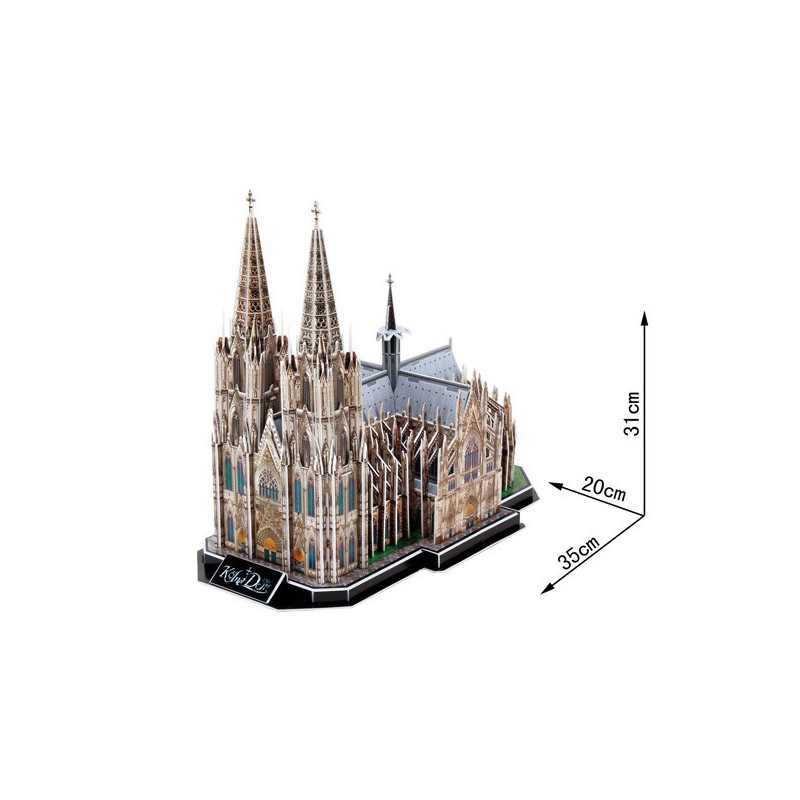 Cologne Cathedral - 3D Пъзел