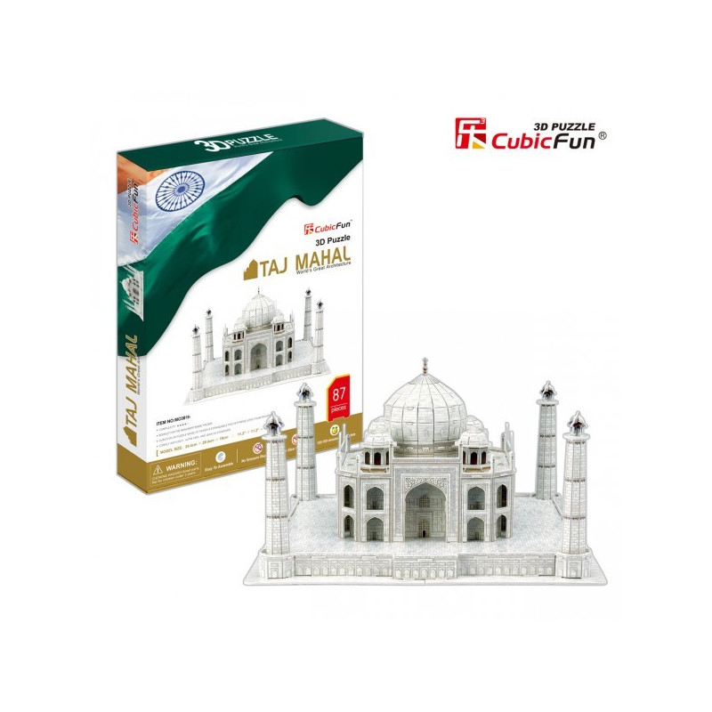 Taj Mahal - 3D Пъзел