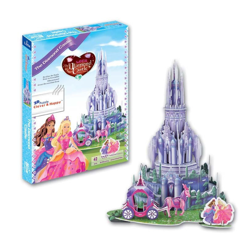 The Diamond Castle - 3D Пъзел