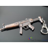 CF Cross Fire MP5 MP-5 Automatic rifle Submachine Metal Gun Model Keychain T2