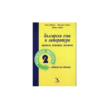 Успешна матура - 2. Български език и литература - правила, понятия, тестове