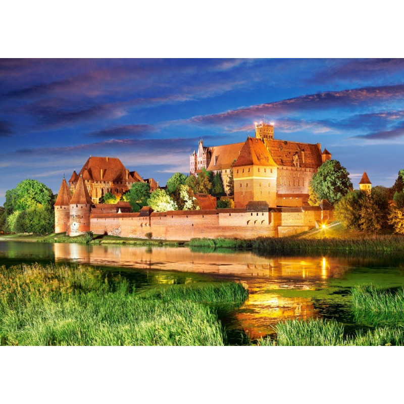 Malbork castle Poland - 1000 елементи