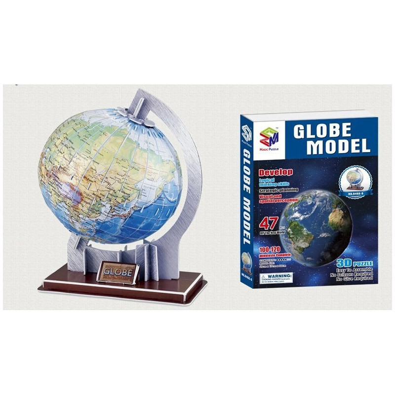 Световен глобус - 3D Пъзел