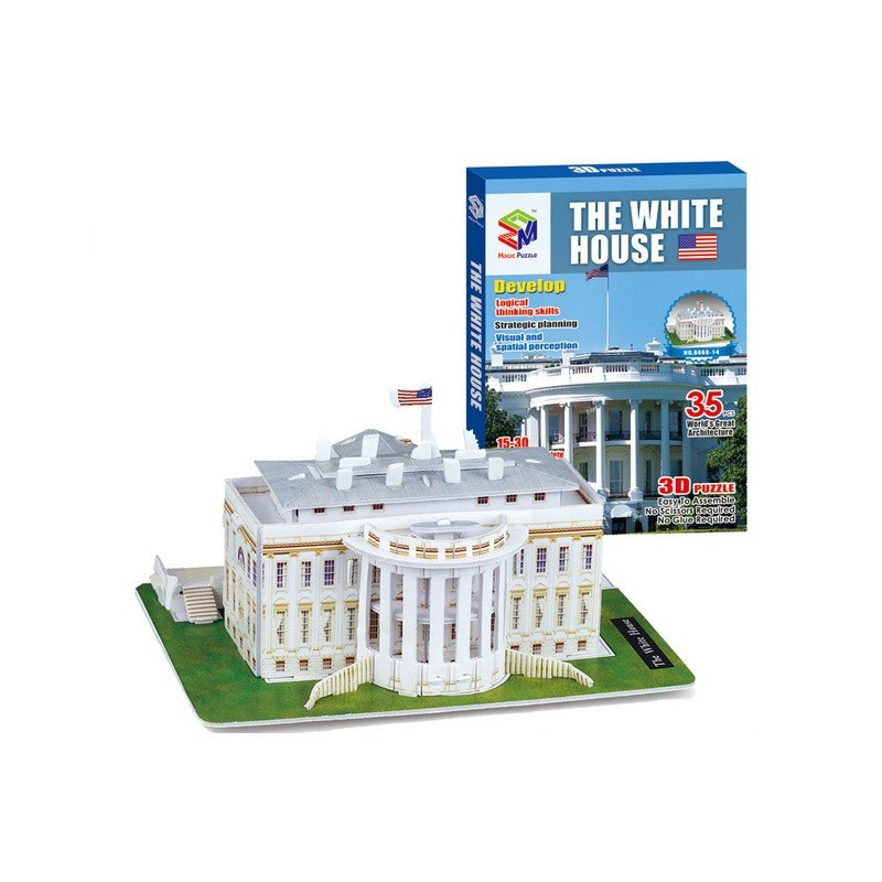 Белият дом - 3D Пъзел