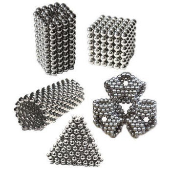 MAGCUBE магнитни топчета (цвят сив металик)