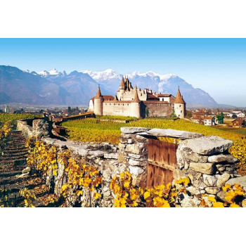 Пъзел - Aigle Castle, Switzerland