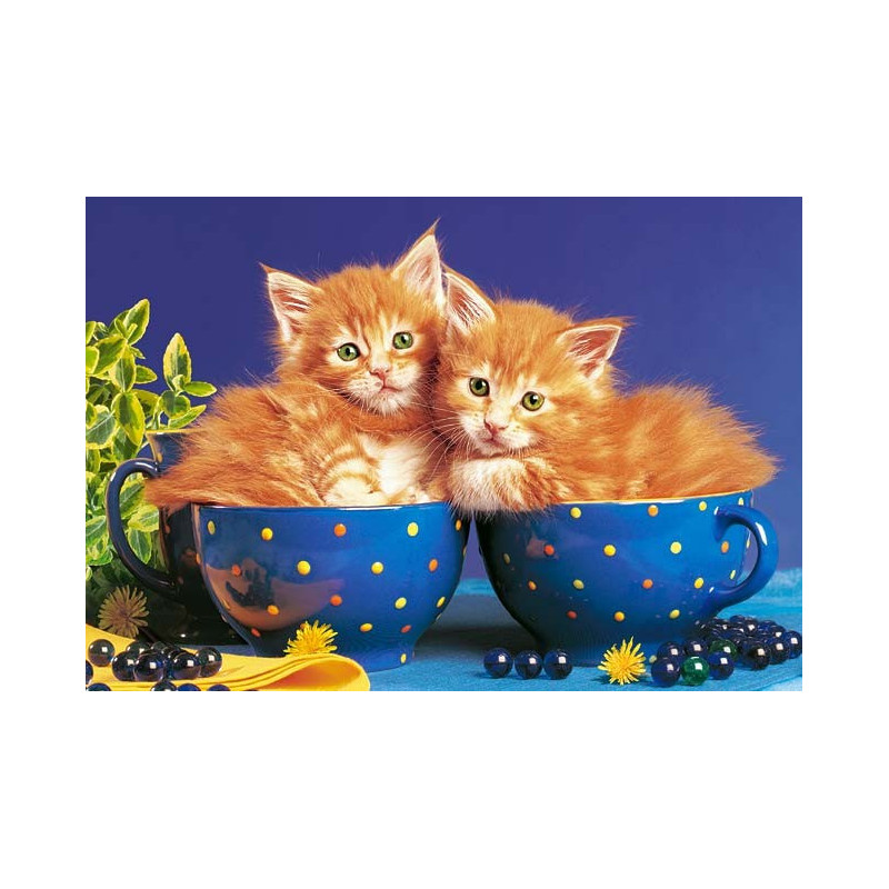 Пъзел - Kittens in Bowls