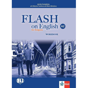 Flash on English for Bulgaria - A2 - Учебна тетрадка по английски език за 8. клас + CD