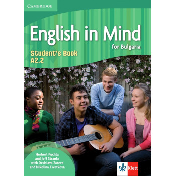 English in Mind for Bulgaria - ниво A2.2: Учебник по английски език за 8. клас По учебната програма за 2018/2019 г.