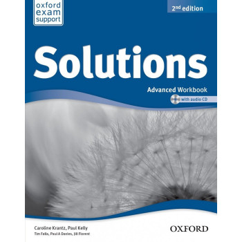 Тетрадка по английски език Solutions 2E Advanced WB & CD PK