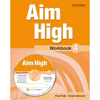 Тетрадка по английски език Aim High 4 WB PK