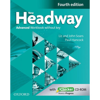 Тетрадка по английски език Headway 4E Advanced WB without key & Icheck PK