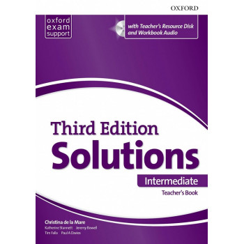 Книга за учителя Solutions 3E Intermediate ESS TB & RES Disk Pack