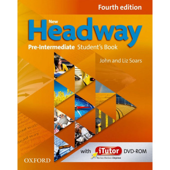 Headway 4th Edition Pre - Intermediate - Student's Book Pack and iTutor DVD - ROM