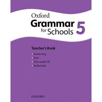Oxford Grammar for schools 5 Teacher's book & Audio CD - Книга за учителя