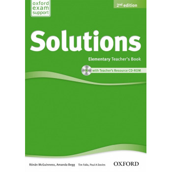 Solutions 2E Elementary Teacher's Book & CD - ROM Pack