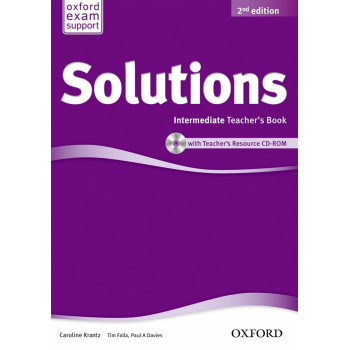 Solutions 2E Intermediate Teachers Book & CD - ROM Pack