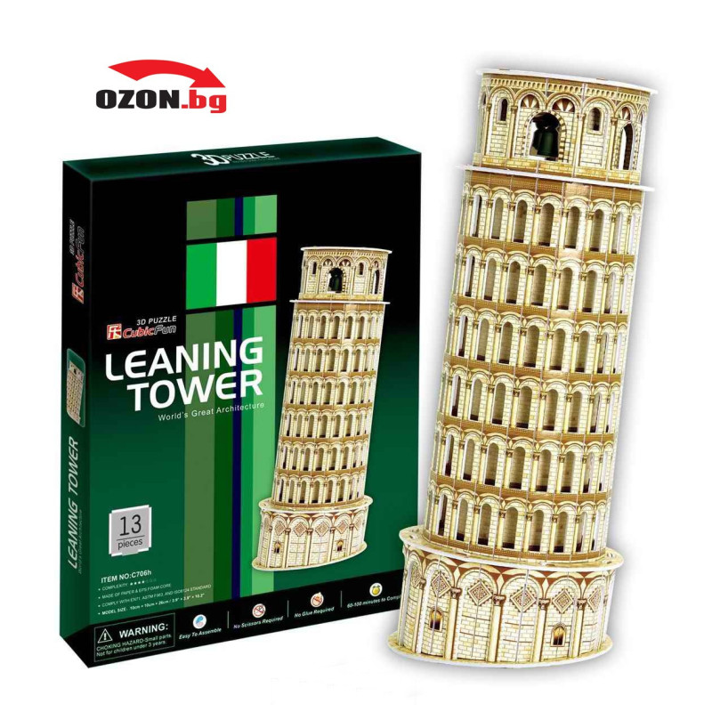 Триизмерен пъзел Leaning Tower