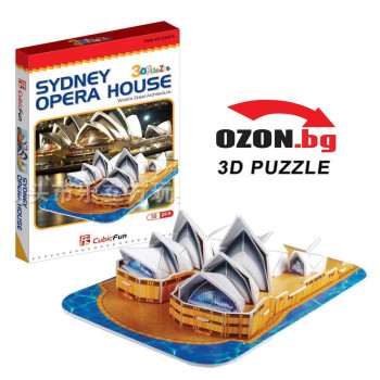 Триизмерен 3D пъзел S3001h Sydney Opera House