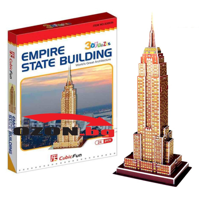 Триизмерен 3D пъзел Empire State Building 