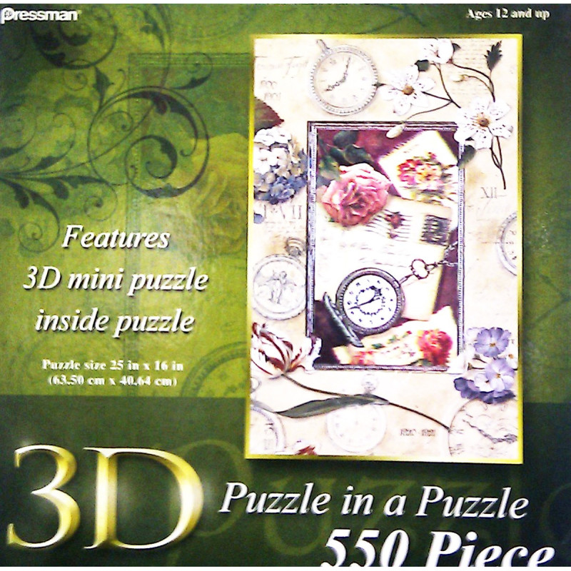 Features 3D mini puzzle