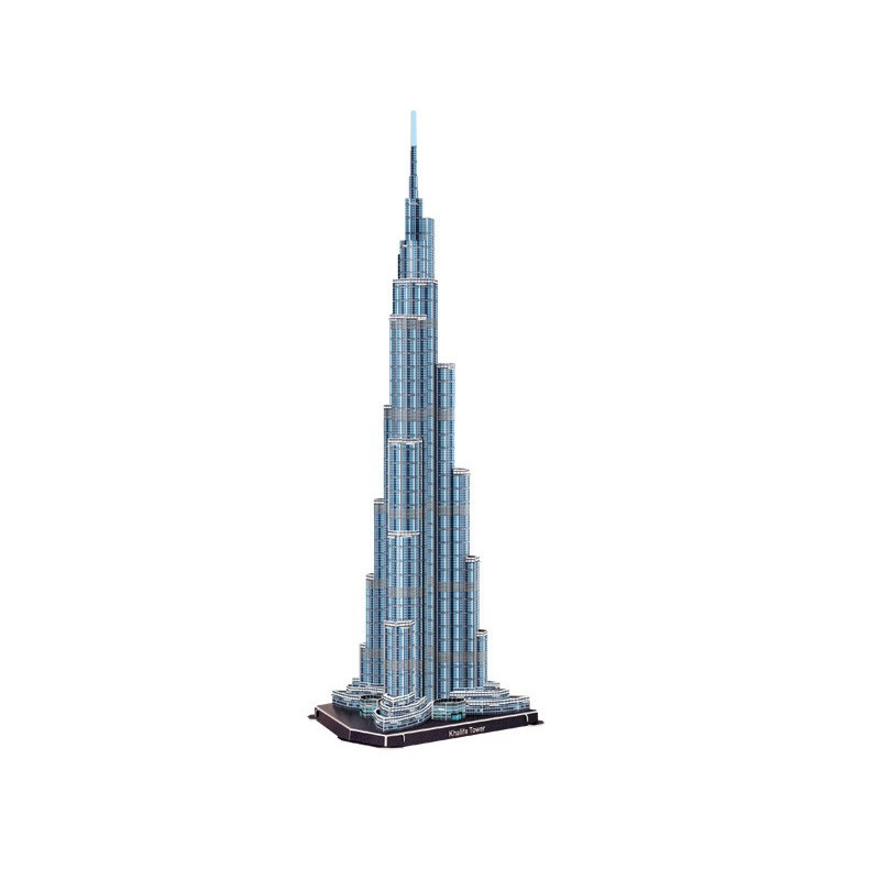 Khalifa Tower (Dubai) 3D Пъзел