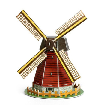 Мини пъзел Holland Windmill 