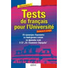 Tests de français pour l'Université 