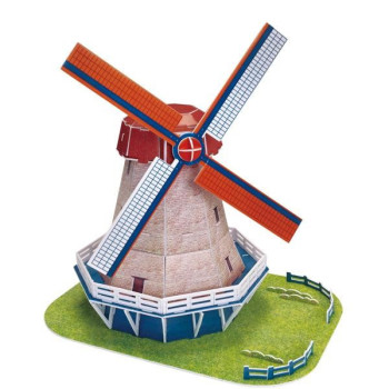 Holland Windmill 3D Пъзел