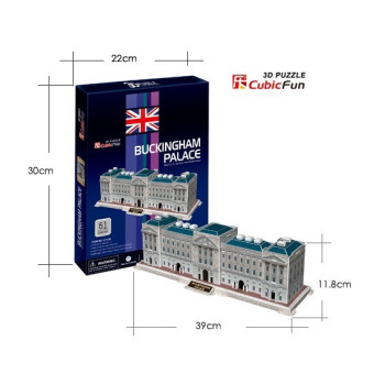 Buckingham Palace (England) 3D Пъзел